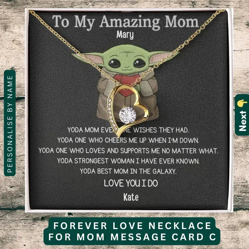 To My Loving Mom — A Necklace She’Ll Treasure Forever 6