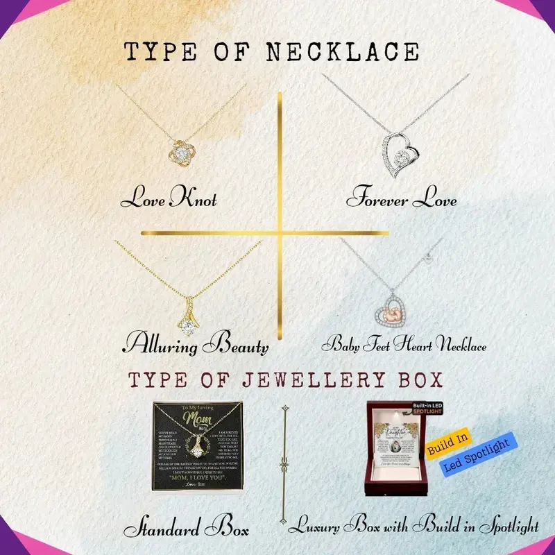To My Loving Mom — A Necklace She’Ll Treasure Forever 8