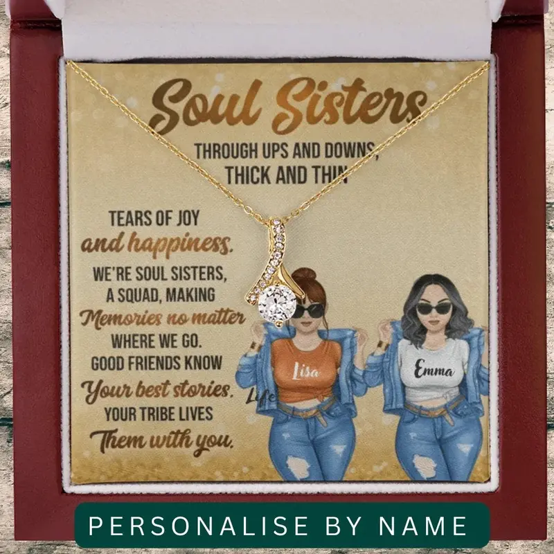 To My Sister — A Necklace She’Ll Treasure Forever 1