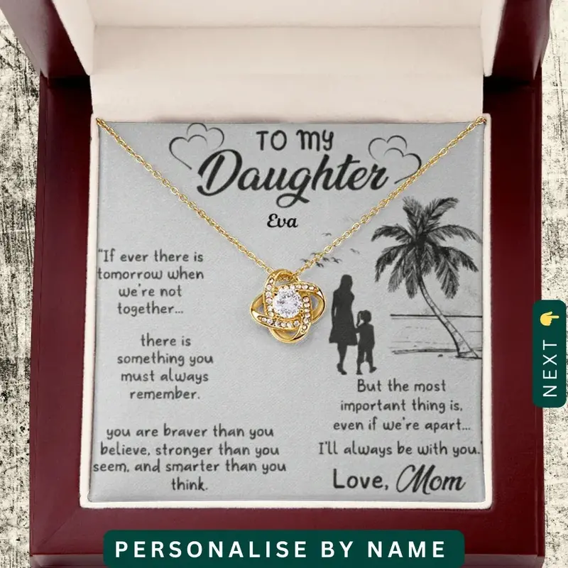 To My Strong Daughter — A Necklace She’Ll Treasure Forever 1