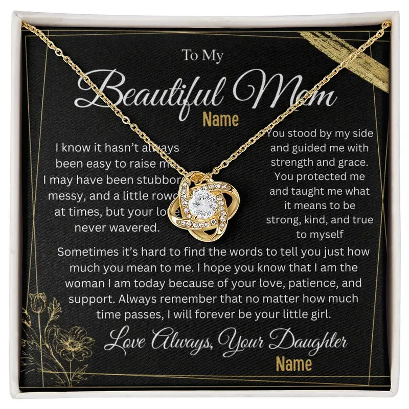 To My Supportive Mom — A Necklace That Says Everything My Heart Feels 13