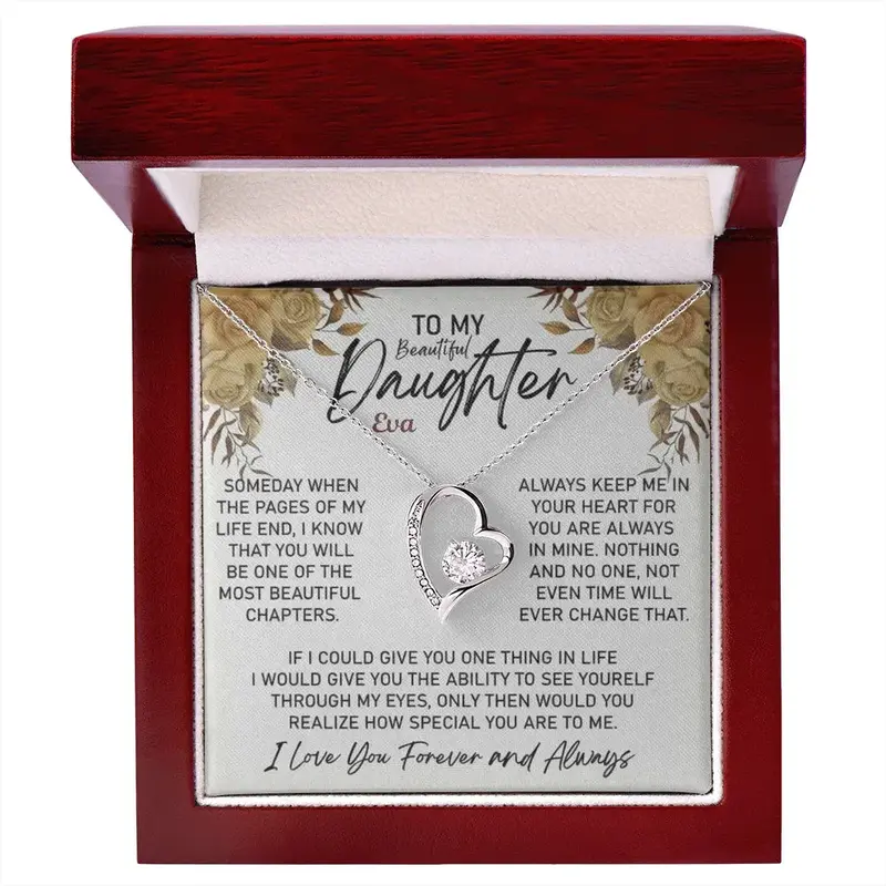 To My Sweet Daughter — A Necklace She’Ll Treasure Forever. 35