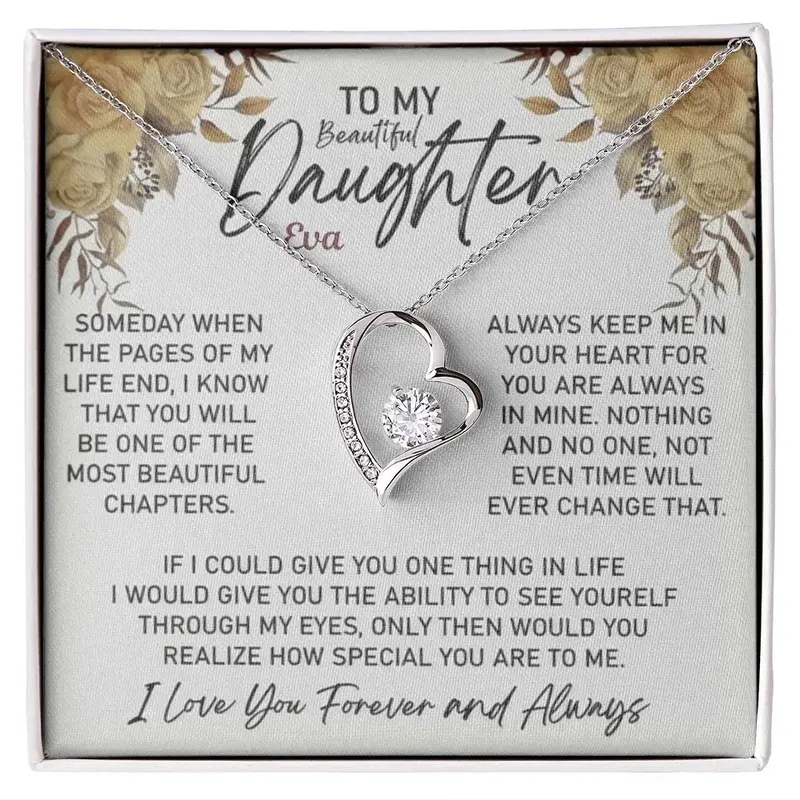 To My Sweet Daughter — A Necklace She’Ll Treasure Forever. 37