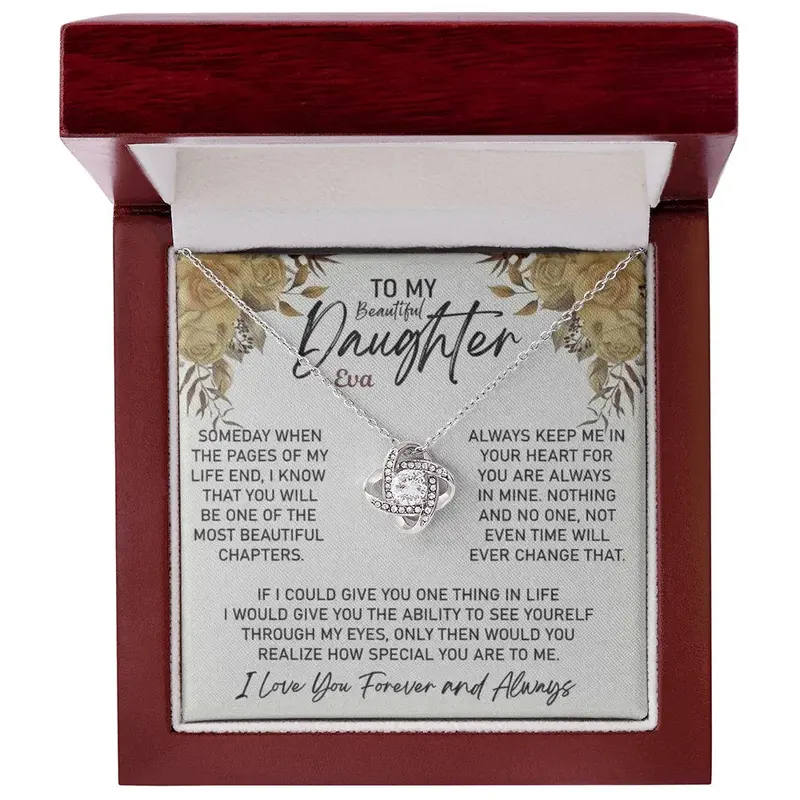 To My Sweet Daughter — A Necklace She’Ll Treasure Forever. 39