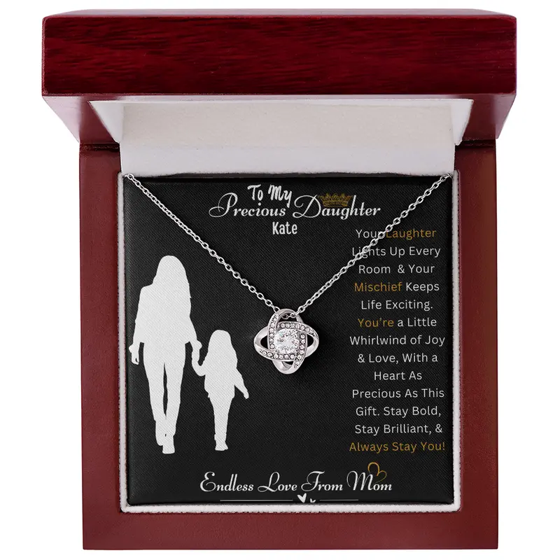 To My Sweet Daughter — A Necklace She’Ll Treasure Forever. 50