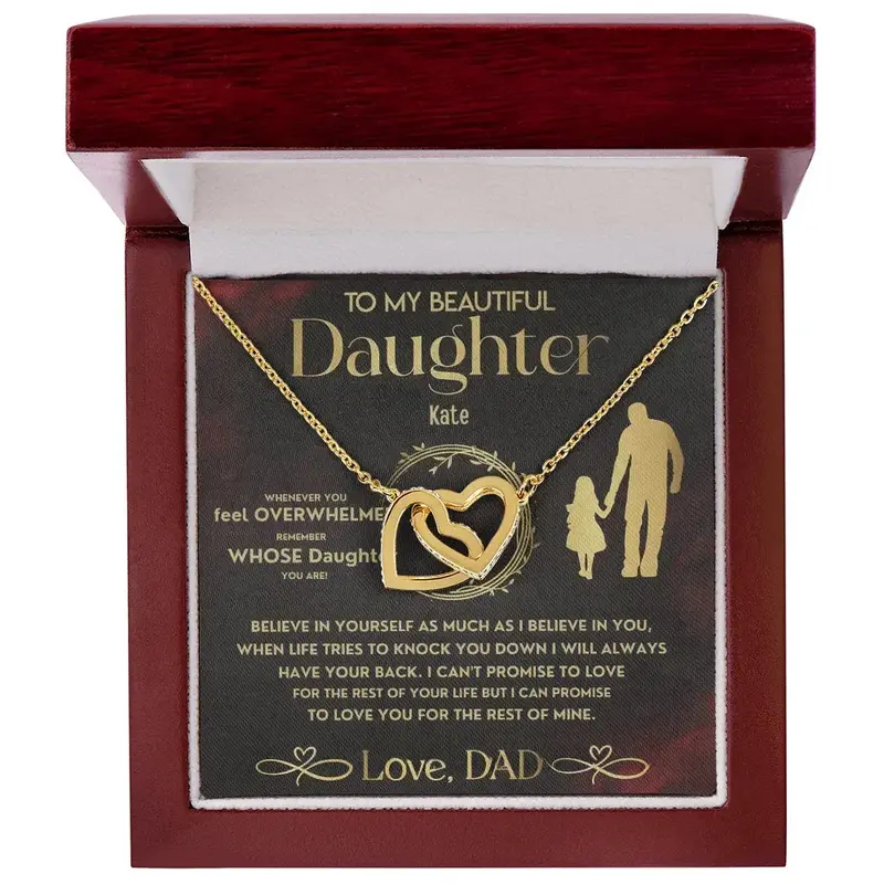 To My Sweet Daughter — A Necklace She’Ll Treasure Forever. 50