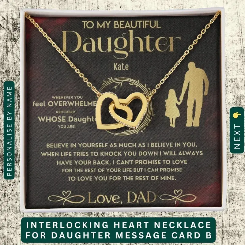 To My Sweet Daughter — A Necklace She’Ll Treasure Forever. 6