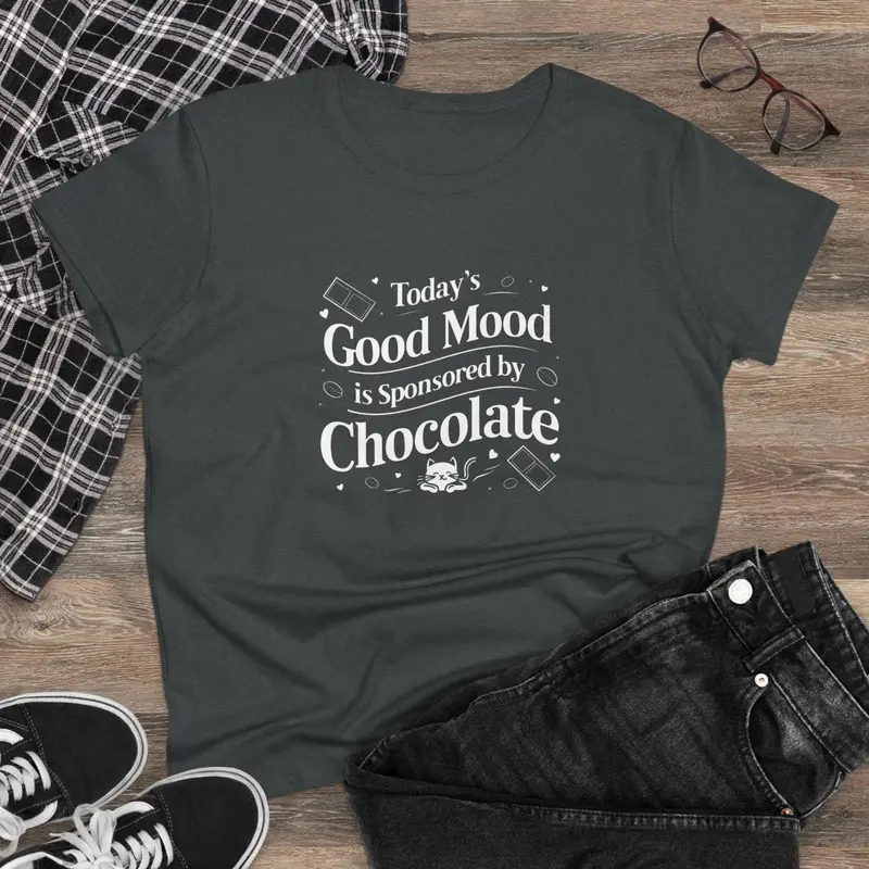Today's Good Mood Chocolate Lovers Women T-Shirt 6