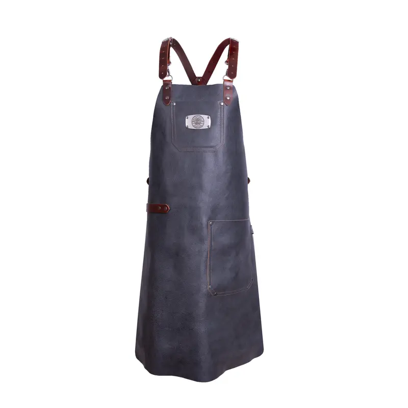Tom Heinzle Leather Bbq Apron 2