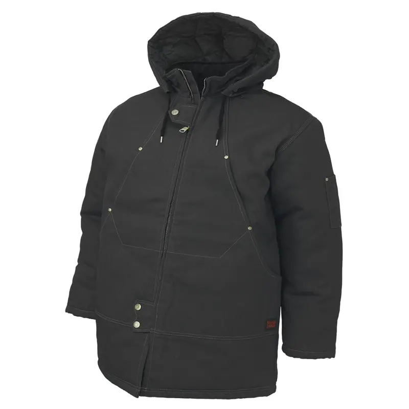 Tough Duck Abraham Hydro Men's Winter Work Parka Wj1wj18 - Black 1