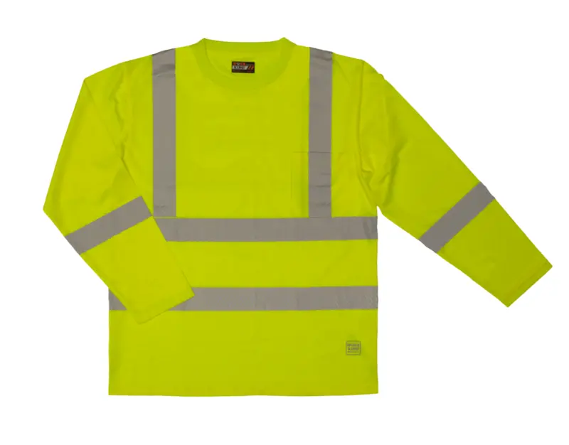 Tough Duck Class 1 Long Sleeve Safety T-Shirt 1
