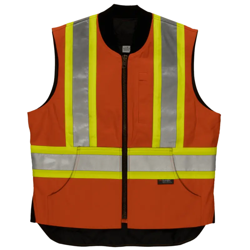 Tough Duck Men's Class 2 Reflective Safety Vest 1