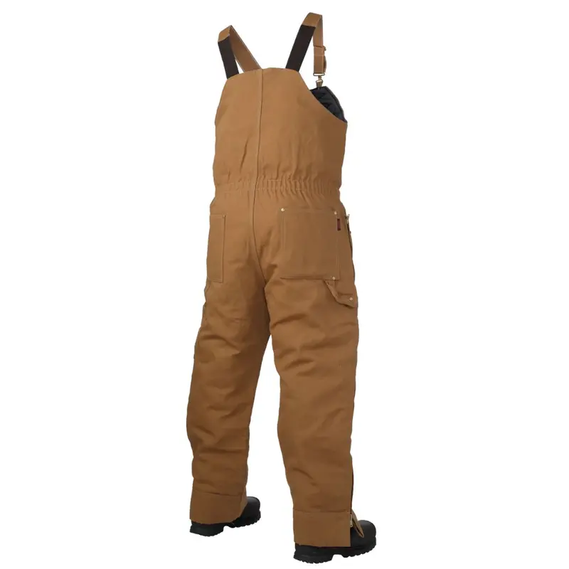 Tough Duck Men’S Insulated Duck Bib Overall Wb03 - Brown 2