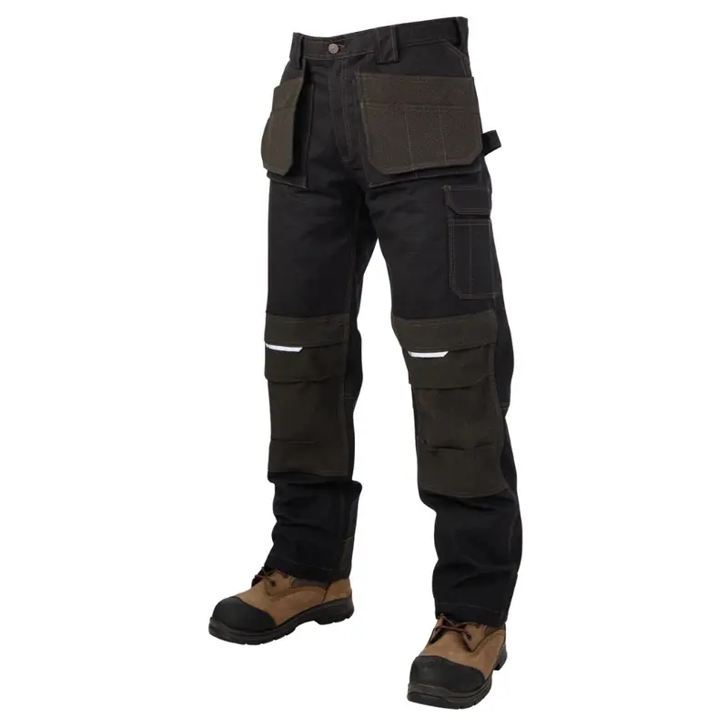 Tough Duck Men's Relaxed Fit Flex Ripstop Contractor Pants Wp07 1