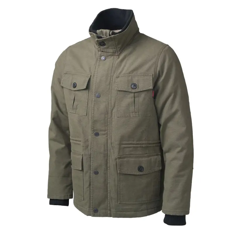 Tough Duck Men's Sherpa Lined Duck Cargo Work Jacket Wj44 1