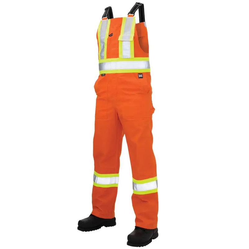 Tough Duck Men’S Twill Unlined Csa Safety Bib Overall S769 1
