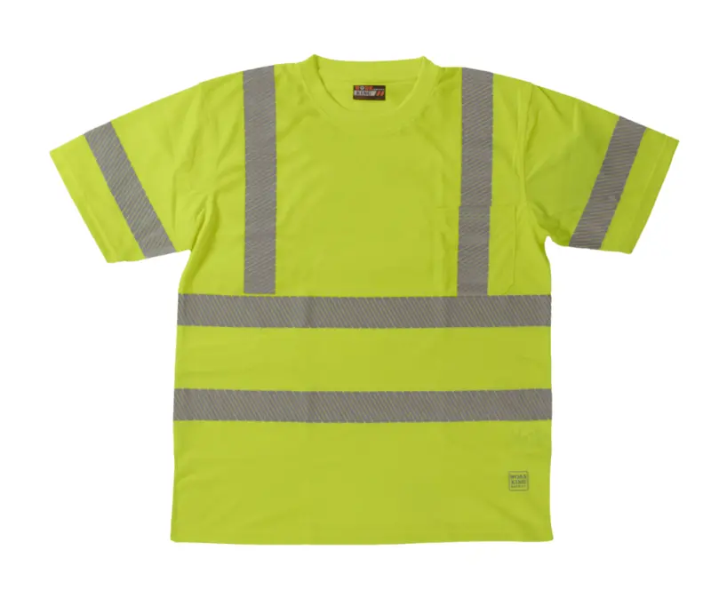 Tough Duck Unisex Class 2 Safety Short Sleeve T-Shirt 1