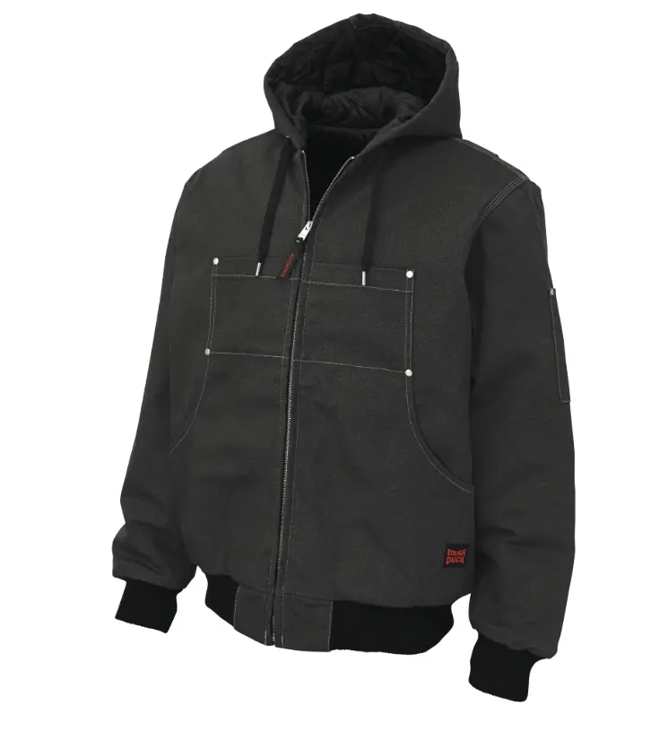 Tough Duck Women's Classic Hooded Duck Bomber Jacket 1