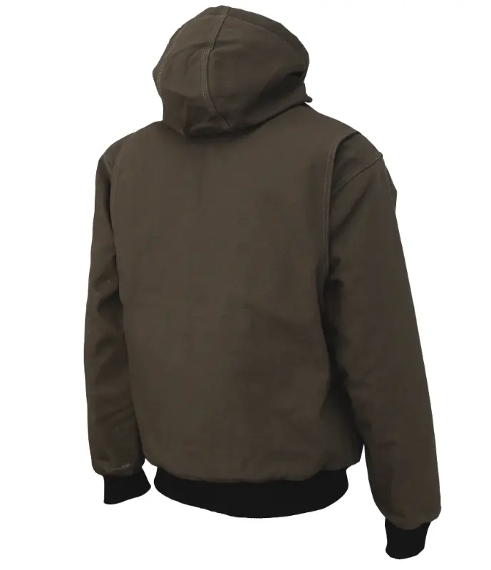 Tough Duck Women's Classic Hooded Duck Bomber Jacket 2