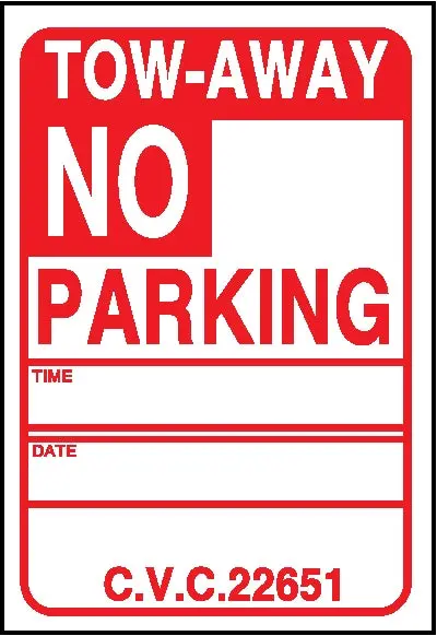Tow-Away No Parking #2 1