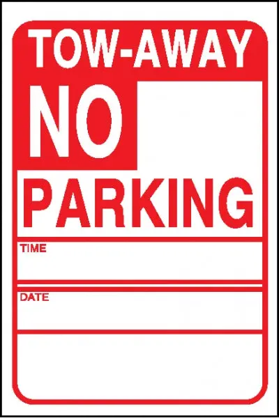 Tow-Away No Stopping #2 1