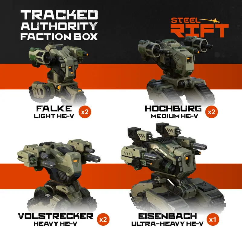 Tracked Authority Faction Box 1