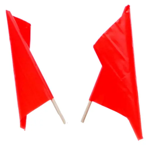 Traffic Flag With 2 Ft. Dowel 1