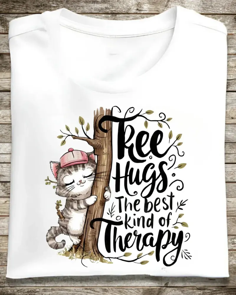 Tree Hugs Best Kind Of Therapy T-Shirt 1