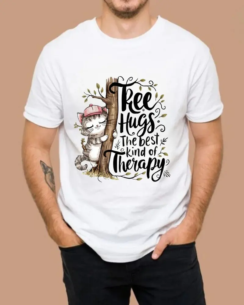 Tree Hugs Best Kind Of Therapy T-Shirt 3