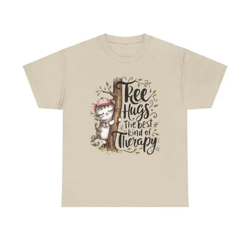 Tree Hugs Best Kind Of Therapy T-Shirt 8