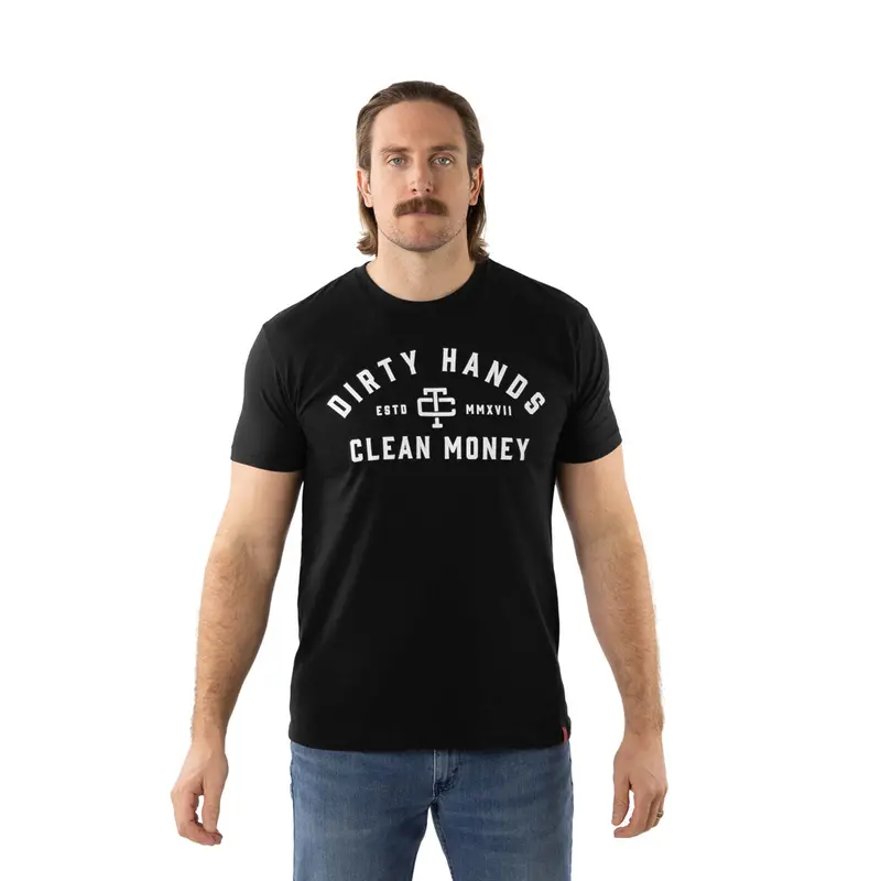 Troll Co. Men's "Dirty Hands Clean Money" Classic Short Sleeve T-Shirt 1