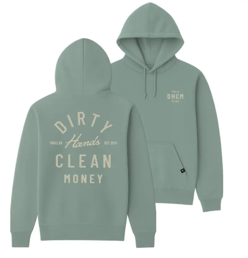 Troll Co. Women's "Dirty Hands Clean Money" Classic Juno Hoodie 1