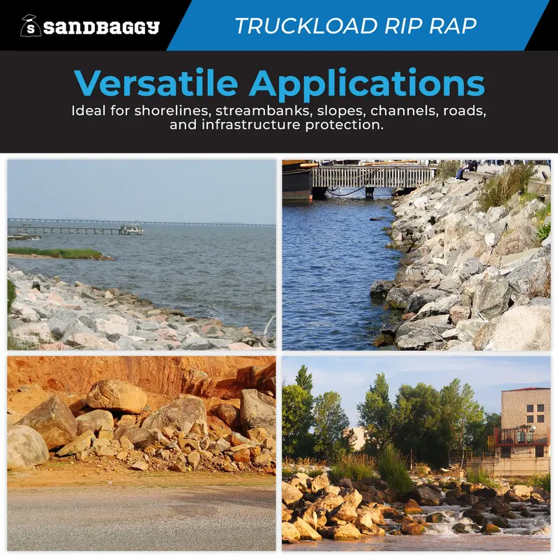 Truckload Rip Rap | Bulk Erosion Control 3