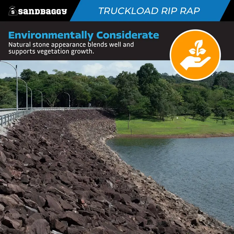 Truckload Rip Rap | Bulk Erosion Control 4