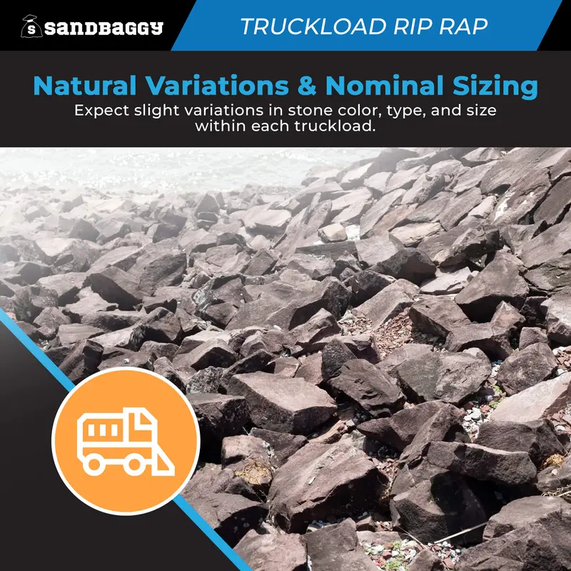 Truckload Rip Rap | Bulk Erosion Control 6
