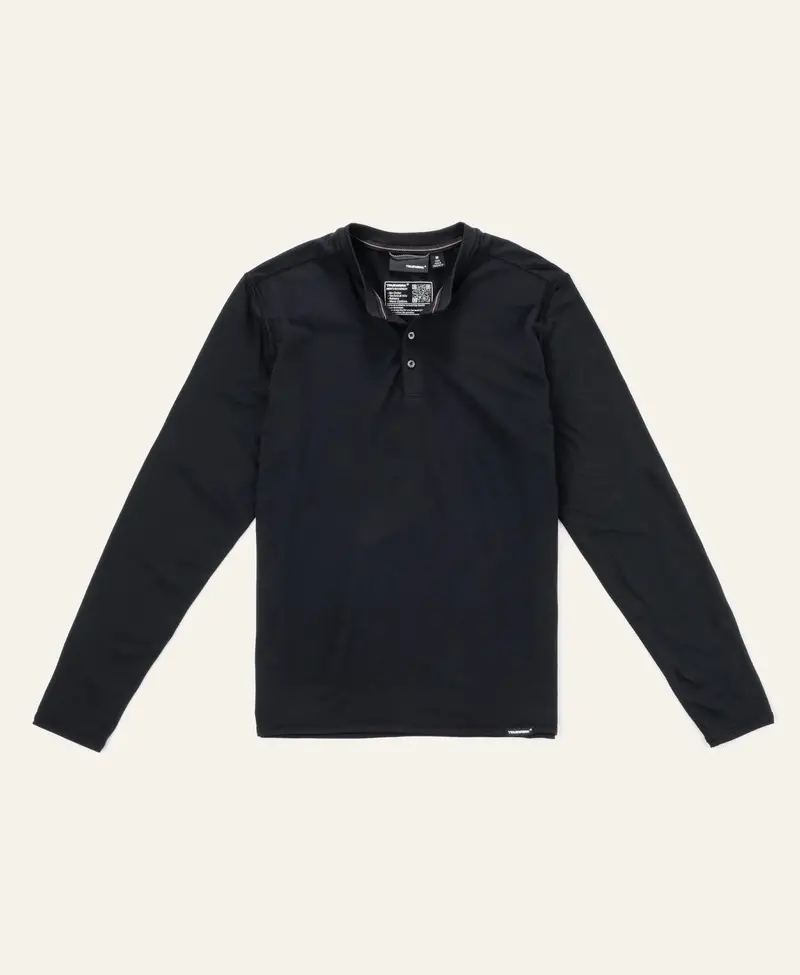 Truewerk Men's B2 Midweight Henley Long Sleeve Shirt 3