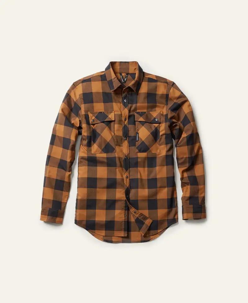 Truewerk Men's Tech Flannel Dwr Snap-Front Long Sleeve Work Shirt 1