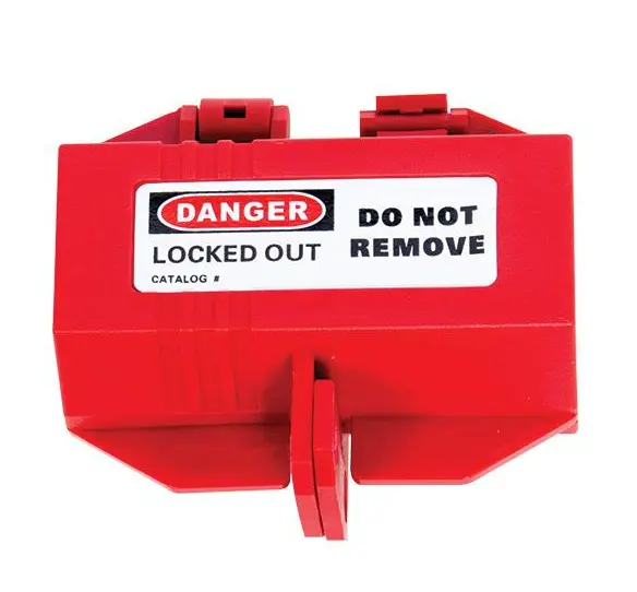 Truforce Electrical Plug Lockout, Red, 1/Each 1