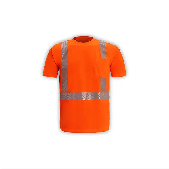 Ts103c-2 - High Viz Short Sleeve Jersey T-Shirt 1