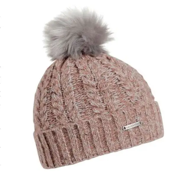 Turtle Fur Women's Lexi Faux Fur Lined Pom Beanie 2