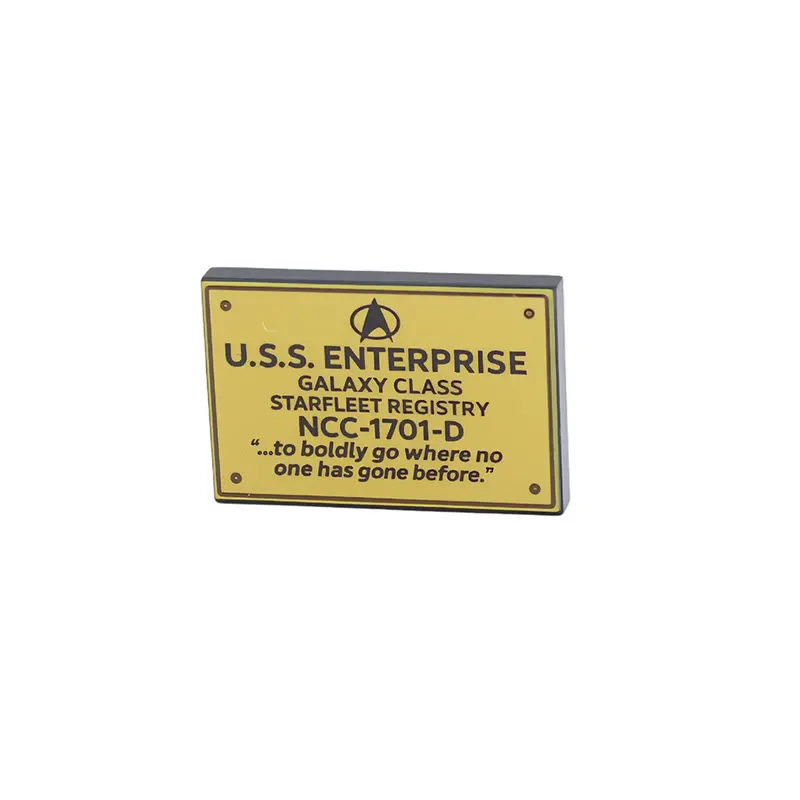 U.S.S. Boldyprise Plaque - V2 No One 1
