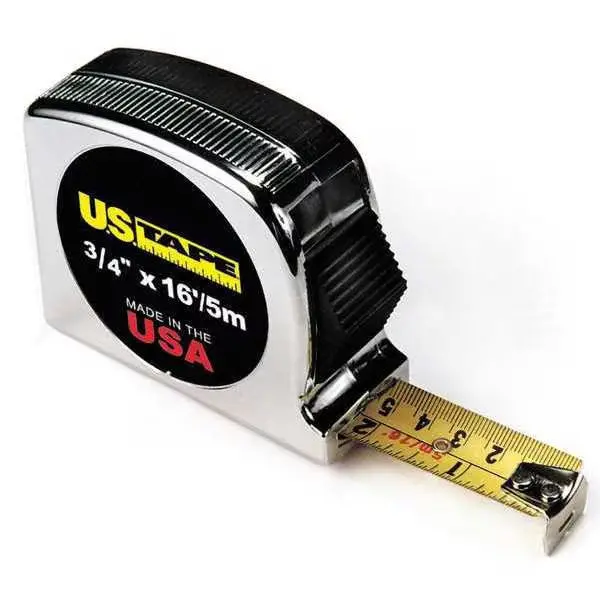 U.S. Tape Tape Measure, 3/4" X 16'/5M 1