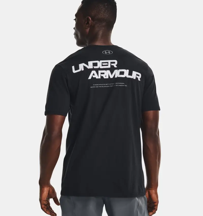 Ua Abc Camo Fill Wordmark Men's Short Sleeve 1366456-001 3