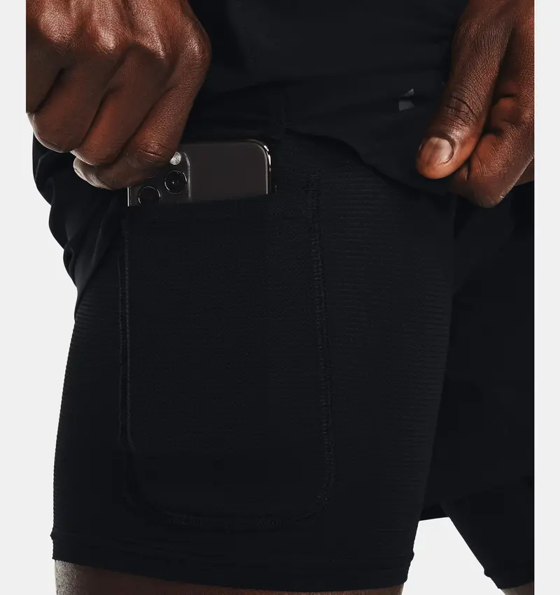 Ua Iso-Chill Run Men's 2-In-1 Shorts 1364858-001 1
