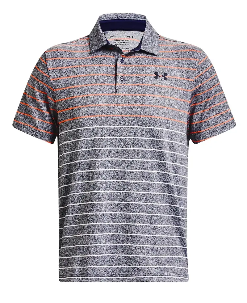 Ua Playoff 3.0 Stripe Men's Polo 1378676-412 1
