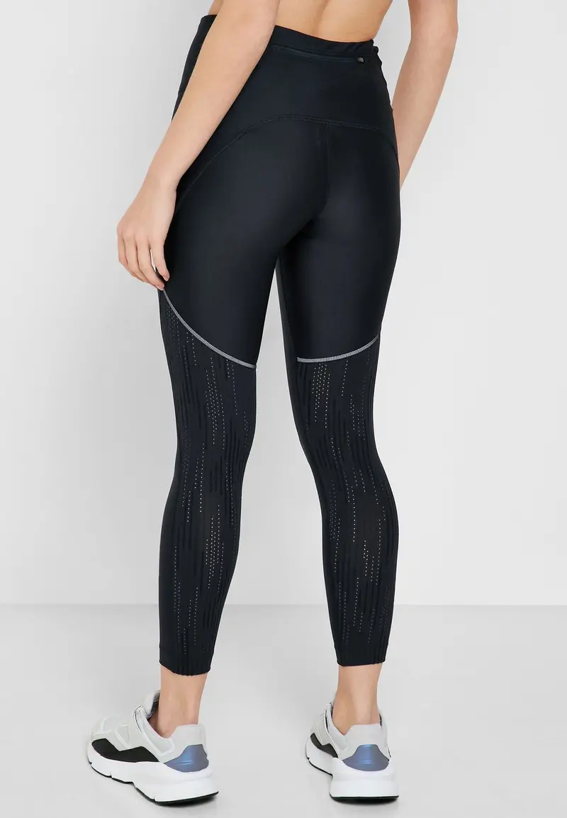 Under Armour Fly Fast Glare Raised Thread Crop 1343130-001 2