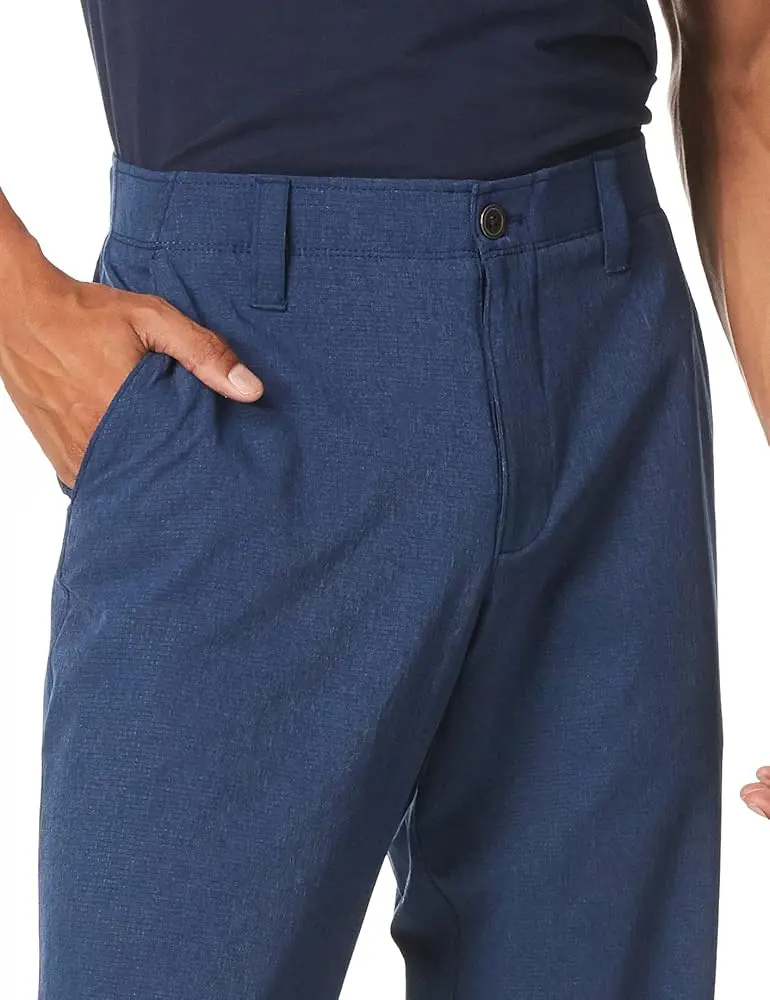 Under Armour Men's Golf Pants Vented Straight 1347389-408 Navy Blue 1