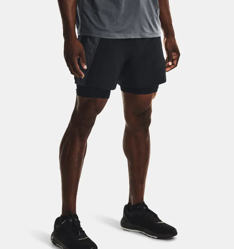 Under Armour Speedpocket Men's 2-In-1 Shorts 1362229-001 1