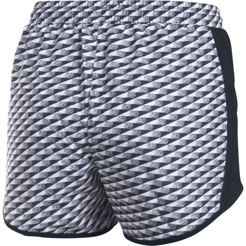 Under Armour Womens Fly By Printed Short - Printed Black 1271544-019 2
