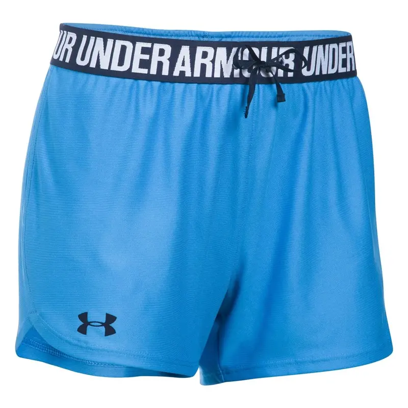 Under Armour Women's Play Up Blue Shorts 1264264-464 1